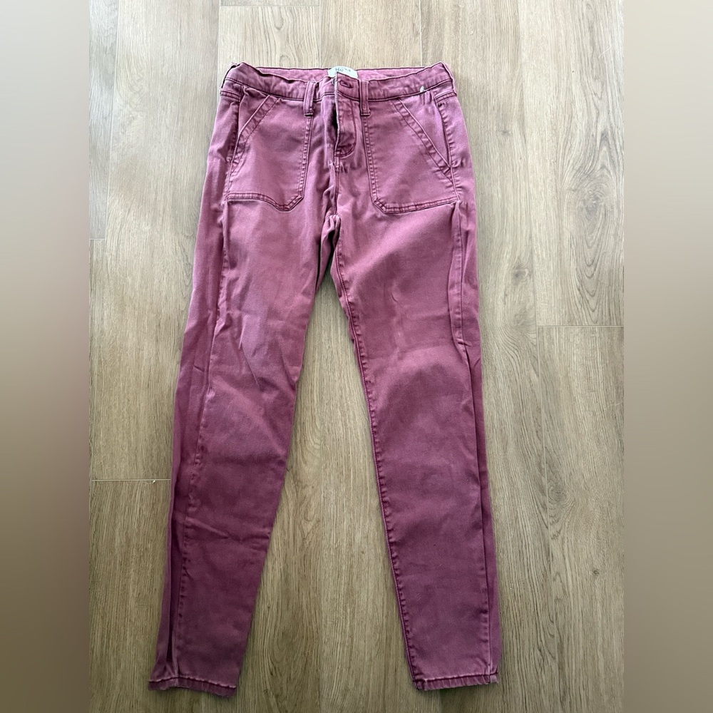 Mudd Y2K Skinny Jean Pink Pants - Picture 3 of 9